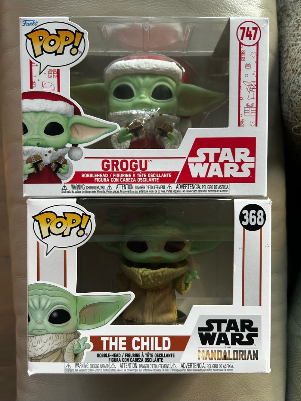 Funko Pop! Star Wars Grogu Bundle – #747 & #368